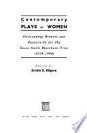 Contemporary Plays by Women