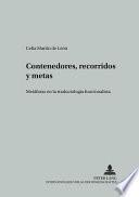Contenedores, recorridos y metas