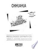 Conteo 95 de población y vivienda: Chihuahua