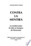 Contra la mentira