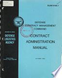 Contract Administration Manual