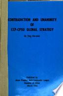 Contradiction and Unanimity of CCP-CPSU Global Strategy