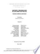 Contratos y remuneraciones de altos directivos públicos