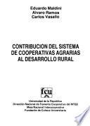 Contribución del sistema de cooperativas agrarias al desarrollo rural