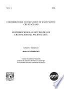 Contribuciones Al Estudio de Los Crustaceos Del Pacífico Este