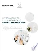 Contribuciones de la administración al desarrollo sostenible