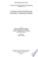 Contributions from the United States National Herbarium