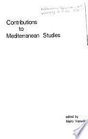 Contributions to Mediterranean Studies