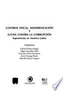 Control fiscal, modernización y lucha contra la corrupción