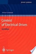 Control of Electrical Drives