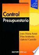 Control presupuestario