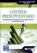 Control presupuestario