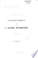 Controversia de s. Joanne Nepomuceno