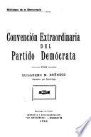 Convención extraordinaria del Partido Demócrata