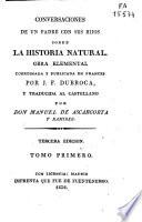 Conversaciones de un padre con sus hijos sobre la Historia Natural
