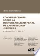 Conversaciones sobre la responsabilidad penal de las personas jurídicas