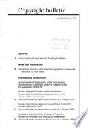 Copyright Bulletin