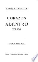 Corazon adentro, versos