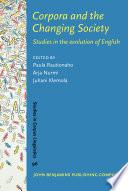Corpora and the Changing Society