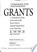 Corporate and Foundation Grants