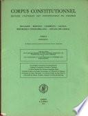 Corpus constitutionnel
