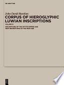 Corpus of Hieroglyphic Luwian Inscriptions