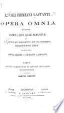 Corpus scriptorum ecclesiasticorum Latinorum
