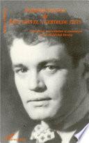 Correspondance de René Crevel à Gertrude Stein