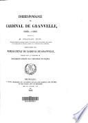Correspondance du Cardinal de Granvelle