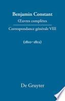 Correspondance générale 1810–1812
