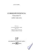 Correspondencia: Años 1888-1894