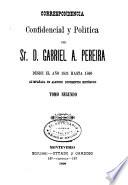Correspondencia confidencial y política