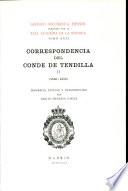 Correspondencia del Conde de Tendilla