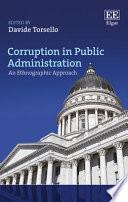 Corruption in Public Administration