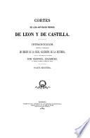 Cortes de los antiguos reinos de Leon y de Castilla