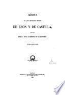 Cortes de los antiguos reinos de Leon y de Castilla
