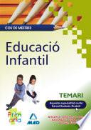 Cos de Mestres. Educació Infantil.temari. Ebook
