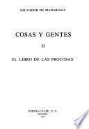 Cosas y gentes: El libro de las procosas