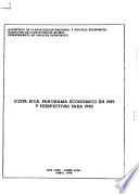 Costa Rica, panorama económico en ... y perspectivas para ...