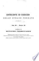 Costruzione ed esercizio delle strade ferrate e delle tramvie