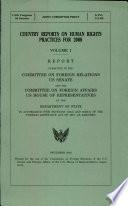 Country Reports on Human Rights Practices for 2008 Vol.1