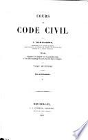 Cours de code civil