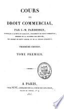 Cours de droit commercial