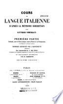 Cours de langue italienne