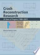 Crash Reconstruction Research
