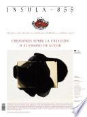 Creadores sobre la creación o el ensayo de autor (Ínsula n° 855, marzo de 2018)