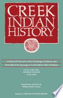 Creek Indian History