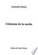 Criaturas de la noche