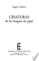 Criaturas de los bosques de papel
