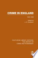 Crime in England